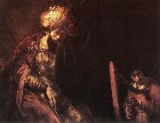 Saul and David Rembrandt